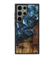 Galaxy S23 Ultra Wood Phone Case - Saleh (Blue, 742049)