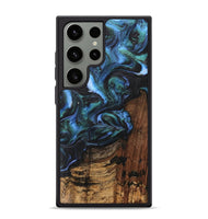 Galaxy S24 Ultra Wood Phone Case - Saleh (Blue, 742049)