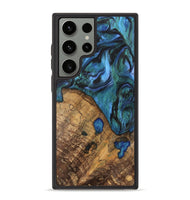 Galaxy S23 Ultra Wood Phone Case - Oralee (Blue, 742050)