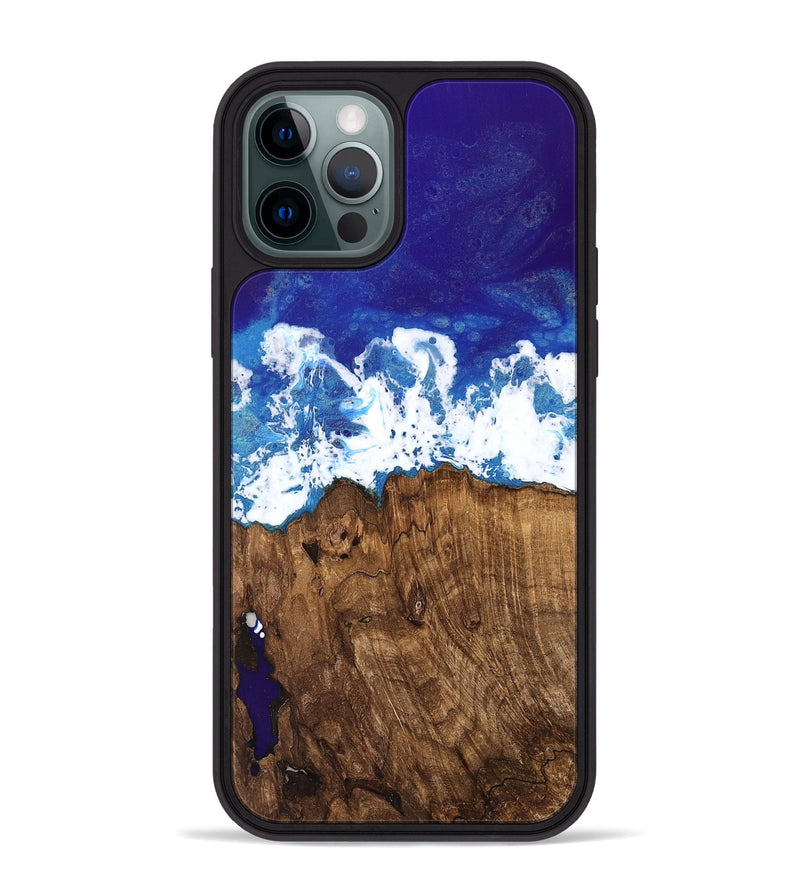 iPhone 12 Pro Max Wood Phone Case - Evelyne (Coastal, 742051)