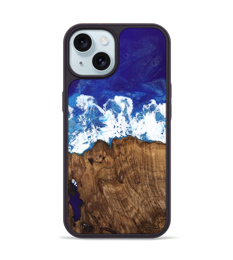 iPhone 15 Wood Phone Case - Evelyne (Coastal, 742051)