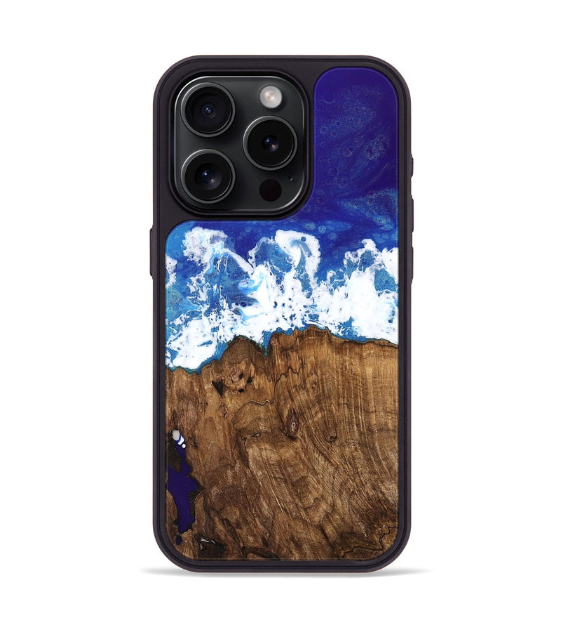 iPhone 15 Pro Wood Phone Case - Evelyne (Coastal, 742051)