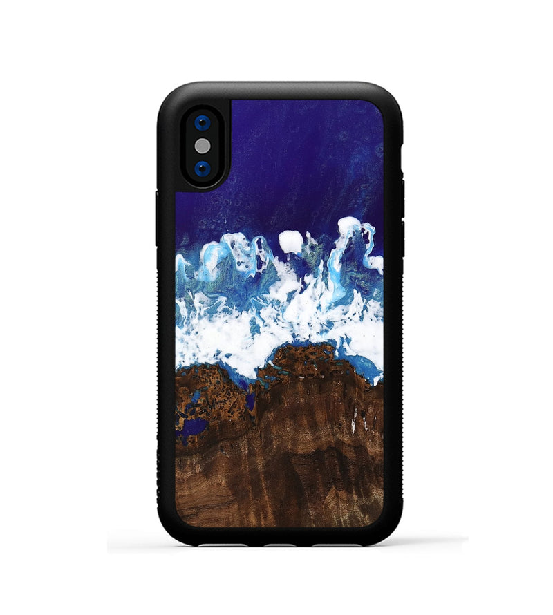 iPhone Xs Wood Phone Case - Kamron (Coastal, 742053)