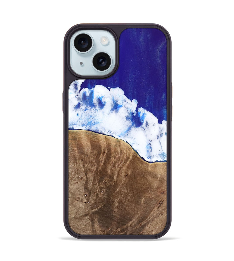 iPhone 15 Wood Phone Case - Crystie (Coastal, 742056)