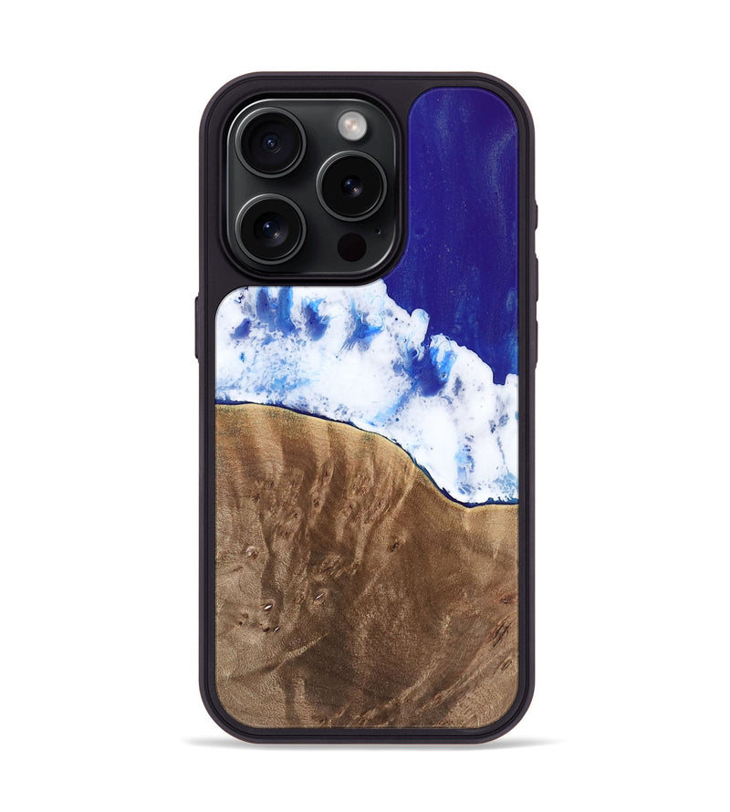 iPhone 15 Pro Wood Phone Case - Crystie (Coastal, 742056)