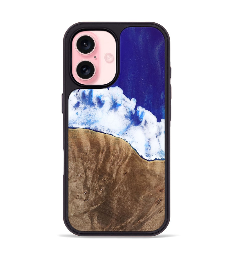 iPhone 16 Wood Phone Case - Crystie (Coastal, 742056)