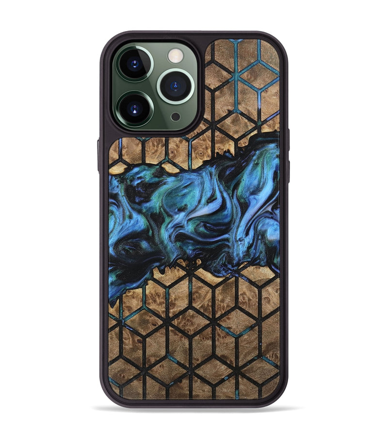 iPhone 13 Pro Max Wood Phone Case - Elissa (Pattern, 742057)