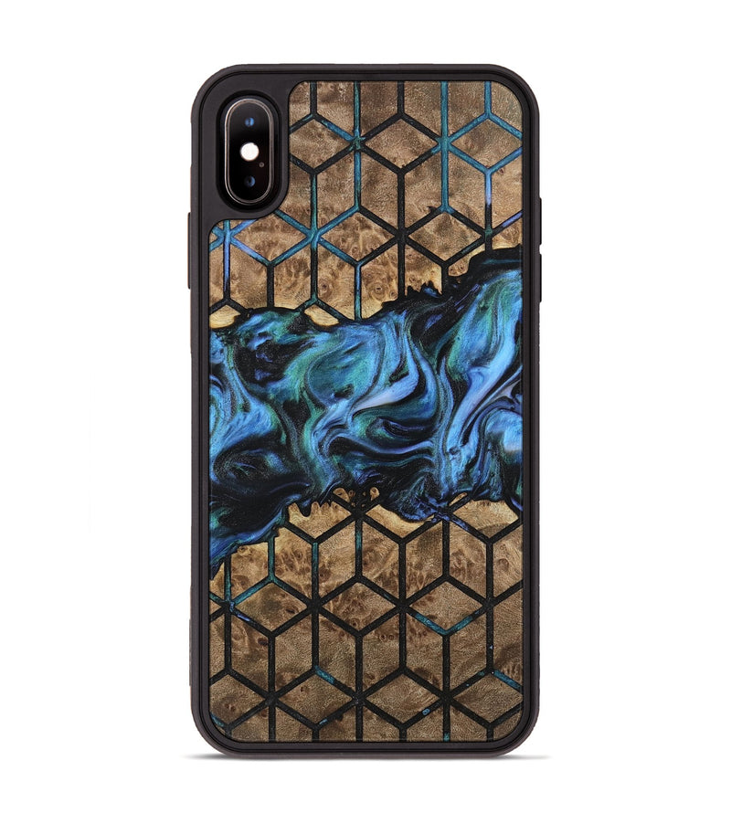 iPhone Xs Max Wood Phone Case - Elissa (Pattern, 742057)