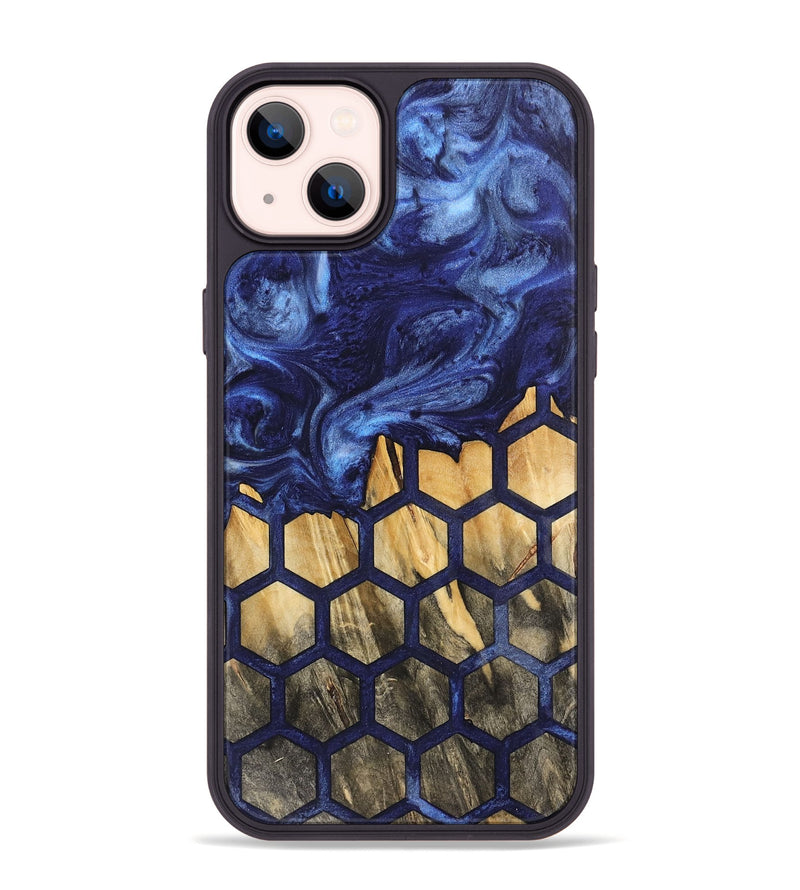 iPhone 14 Plus Wood Phone Case - Abbye (Pattern, 742058)