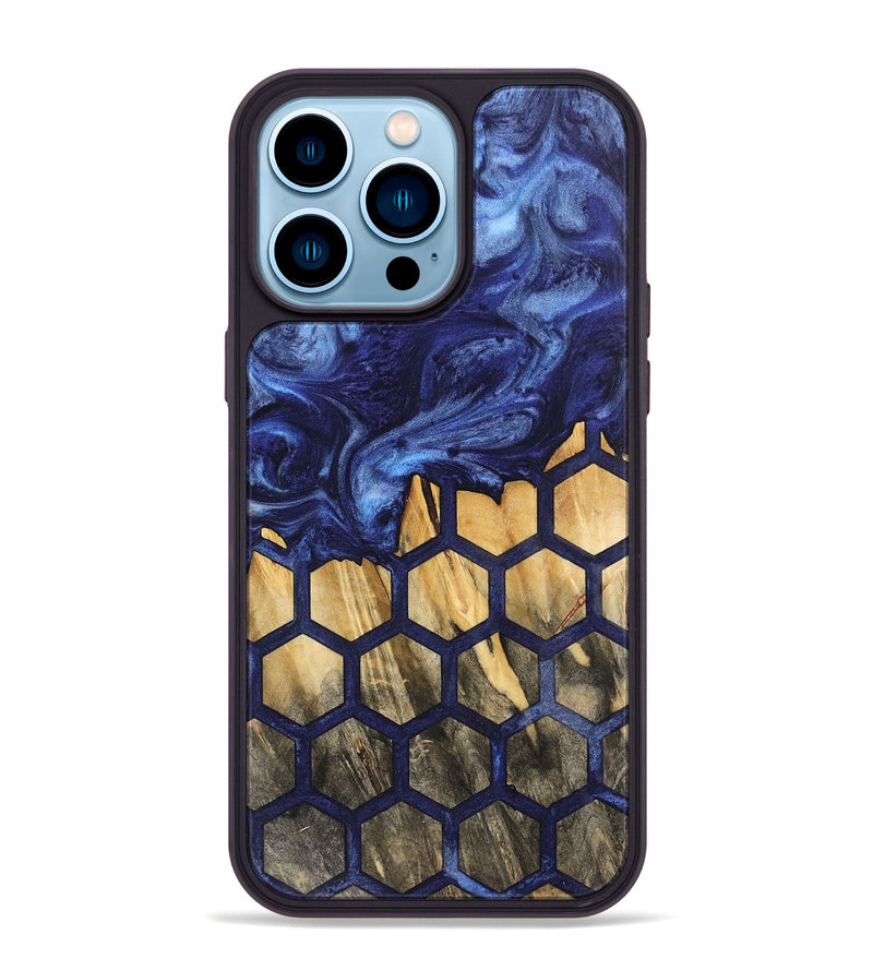 iPhone 14 Pro Max Wood Phone Case - Abbye (Pattern, 742058)