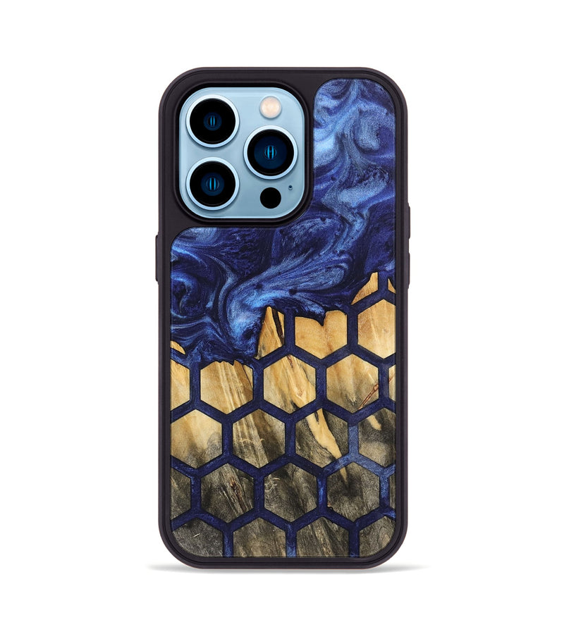 iPhone 14 Pro Wood Phone Case - Abbye (Pattern, 742058)