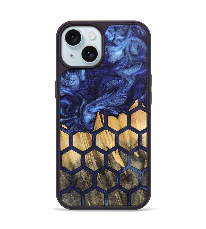 iPhone 15 Wood Phone Case - Abbye (Pattern, 742058)