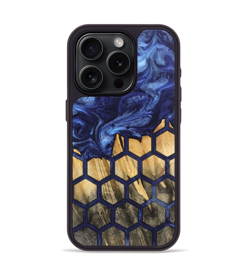 iPhone 15 Pro Wood Phone Case - Abbye (Pattern, 742058)