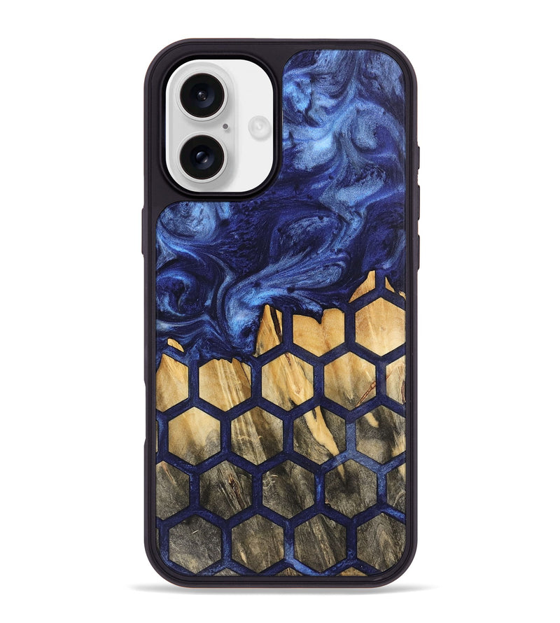 iPhone 16 Plus Wood Phone Case - Abbye (Pattern, 742058)