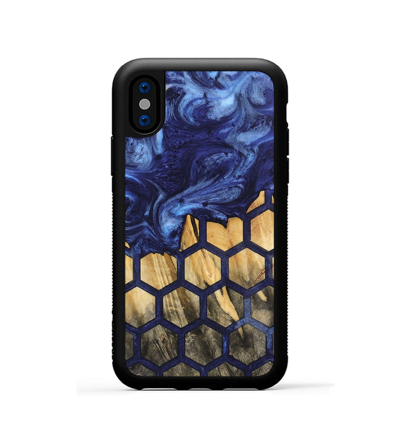 iPhone Xs Wood Phone Case - Abbye (Pattern, 742058)