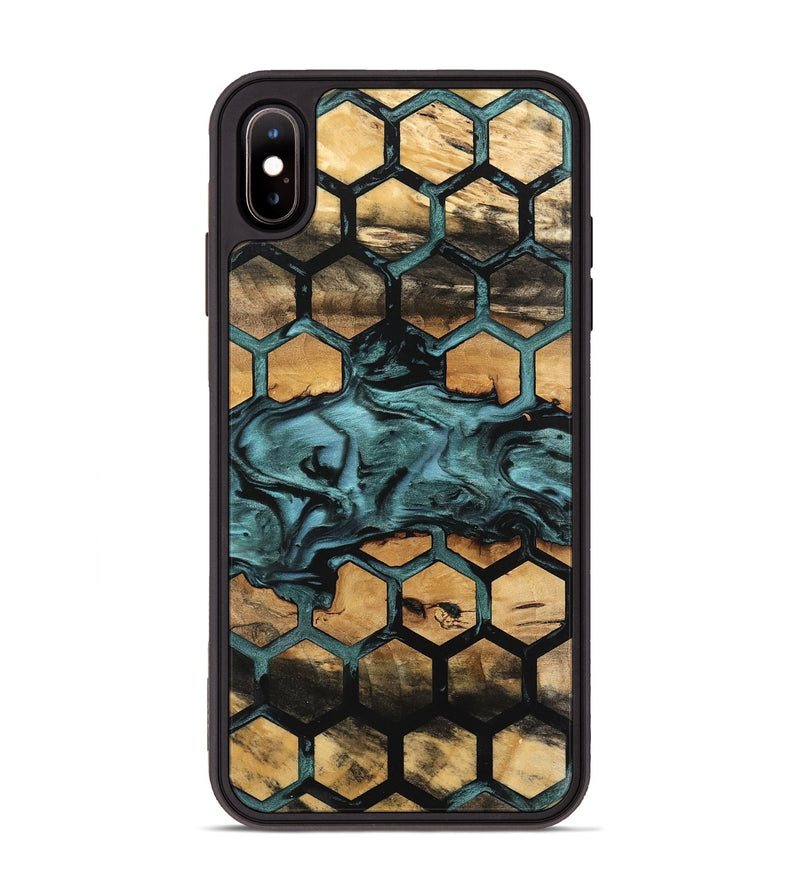 iPhone Xs Max Wood Phone Case - Arabele (Pattern, 742059)