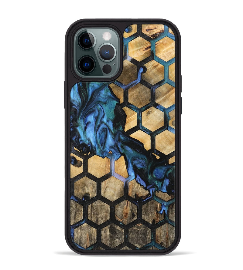 iPhone 12 Pro Max Wood Phone Case - Idano (Pattern, 742062)