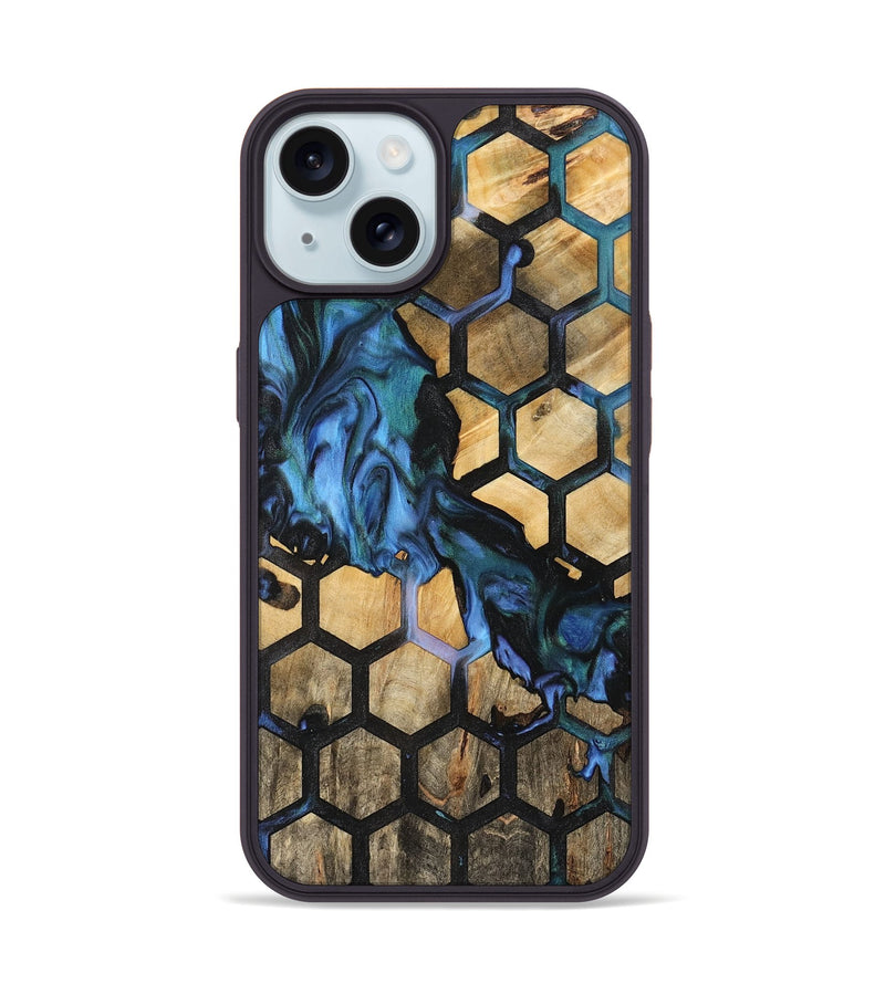 iPhone 15 Wood Phone Case - Idano (Pattern, 742062)