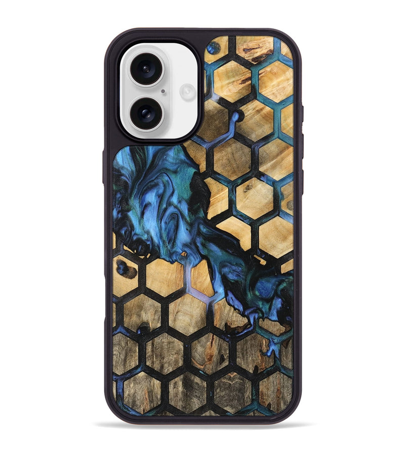 iPhone 16 Plus Wood Phone Case - Idano (Pattern, 742062)