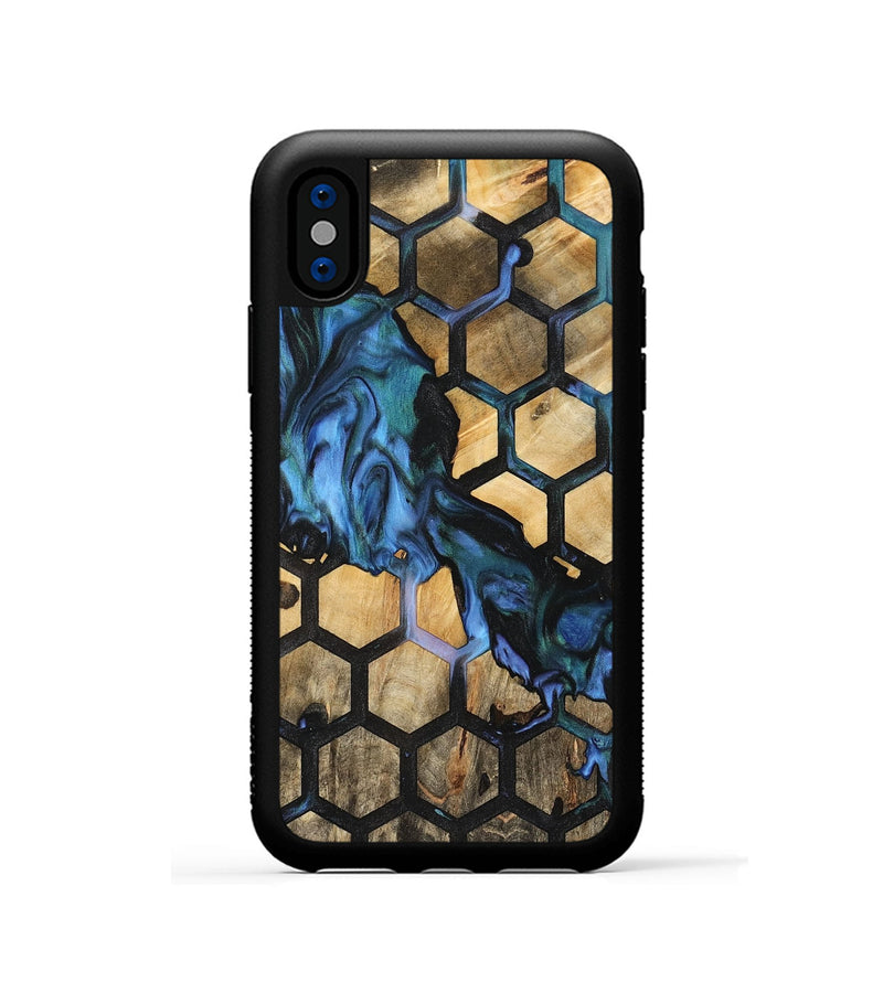 iPhone Xs Wood Phone Case - Idano (Pattern, 742062)