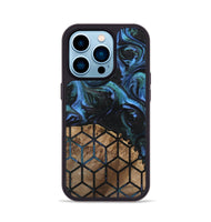 iPhone 14 Pro Wood Phone Case - Twila (Pattern, 742063)