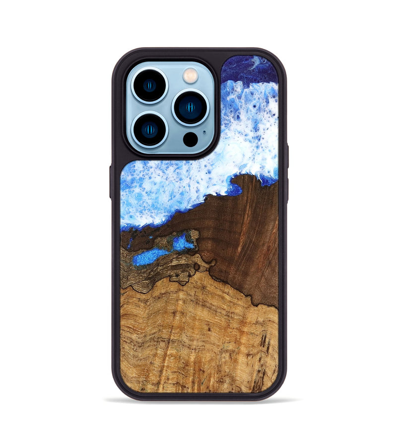 iPhone 14 Pro Wood Phone Case - Deshaun (Coastal, 742065)