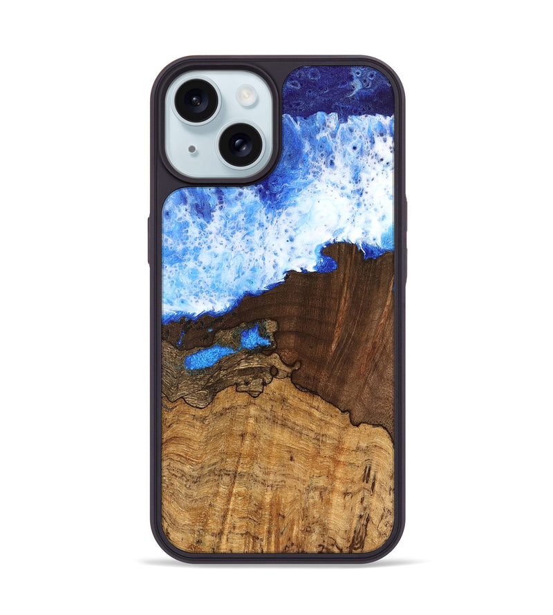 iPhone 15 Wood Phone Case - Deshaun (Coastal, 742065)