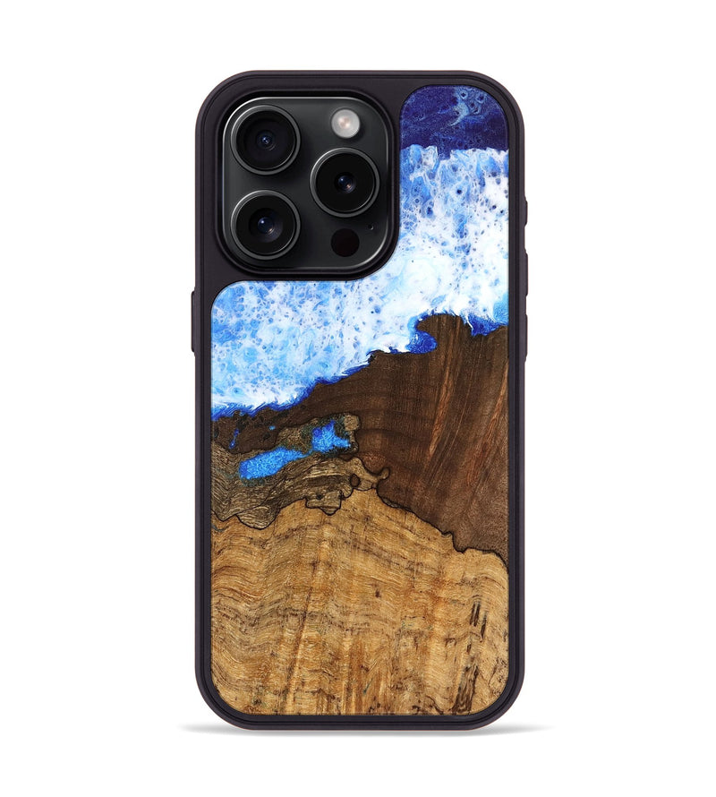 iPhone 15 Pro Wood Phone Case - Deshaun (Coastal, 742065)