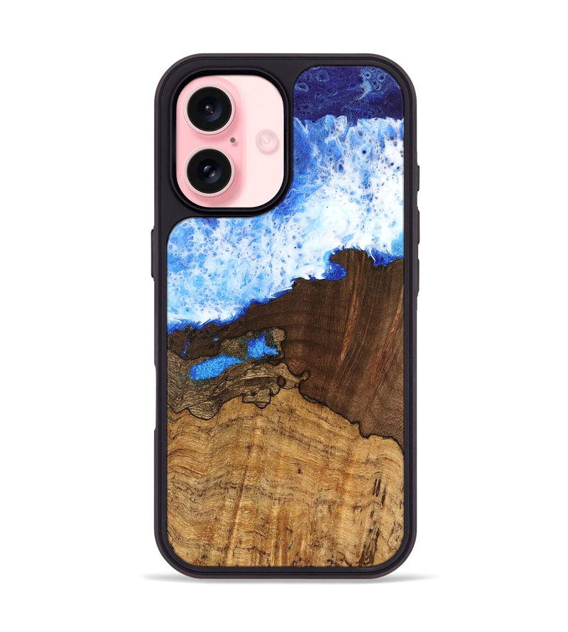 iPhone 16 Wood Phone Case - Deshaun (Coastal, 742065)