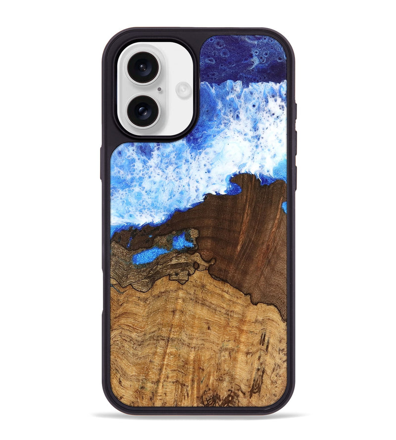 iPhone 16 Plus Wood Phone Case - Deshaun (Coastal, 742065)