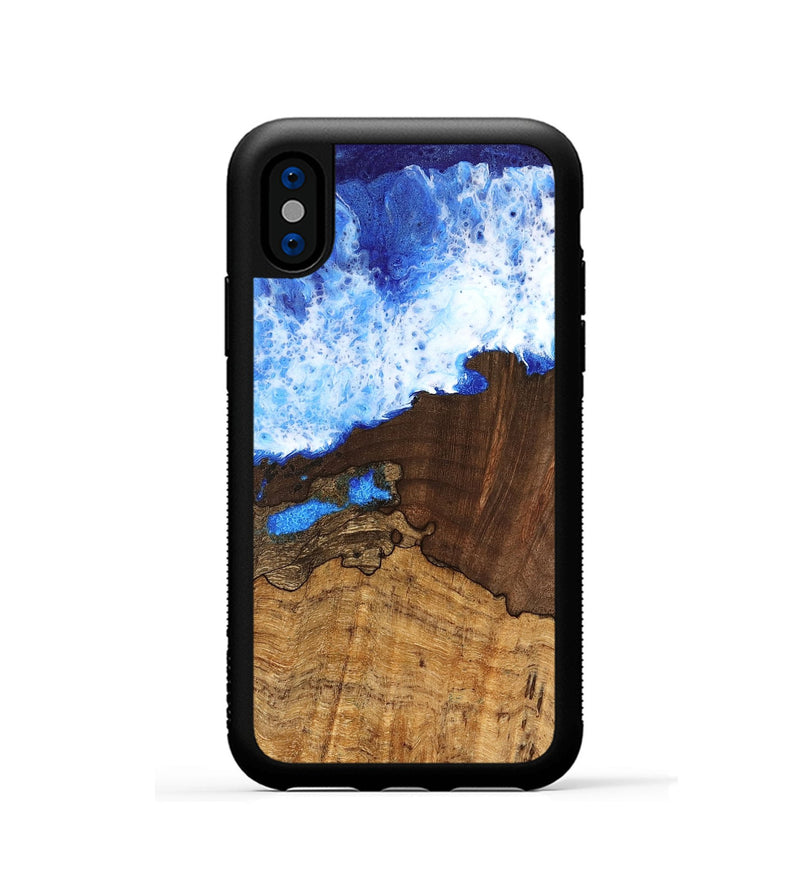 iPhone Xs Wood Phone Case - Deshaun (Coastal, 742065)