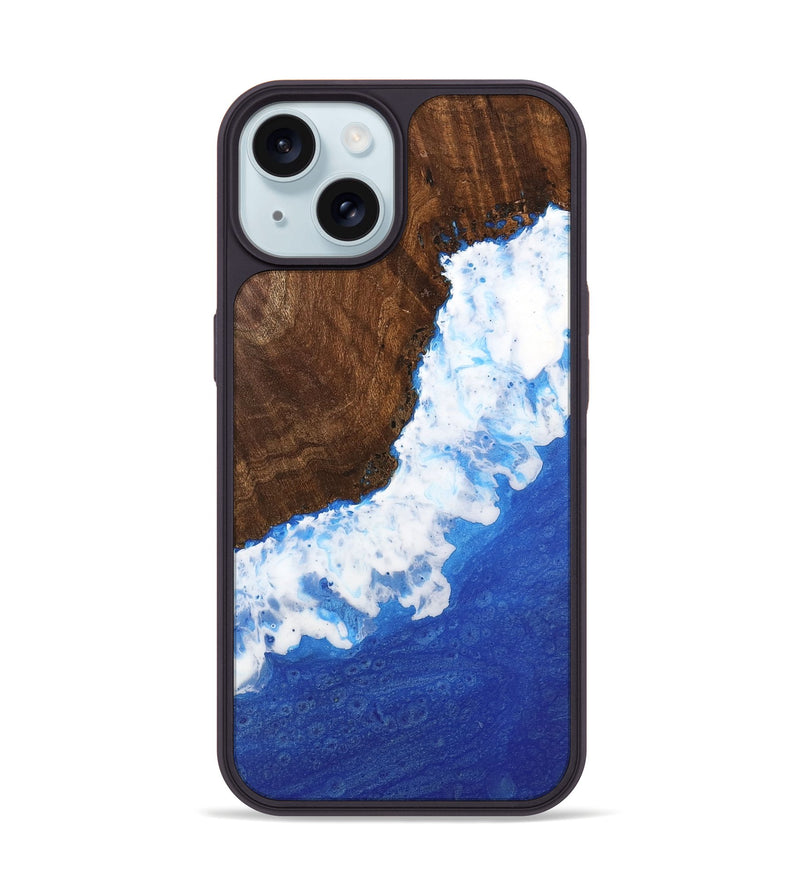 iPhone 15 Wood Phone Case - Amarjit (Coastal, 742066)