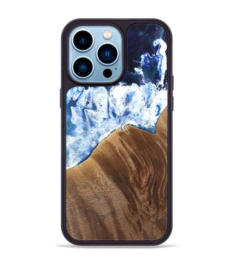 iPhone 14 Pro Max Wood Phone Case - Othilia (Coastal, 742067)