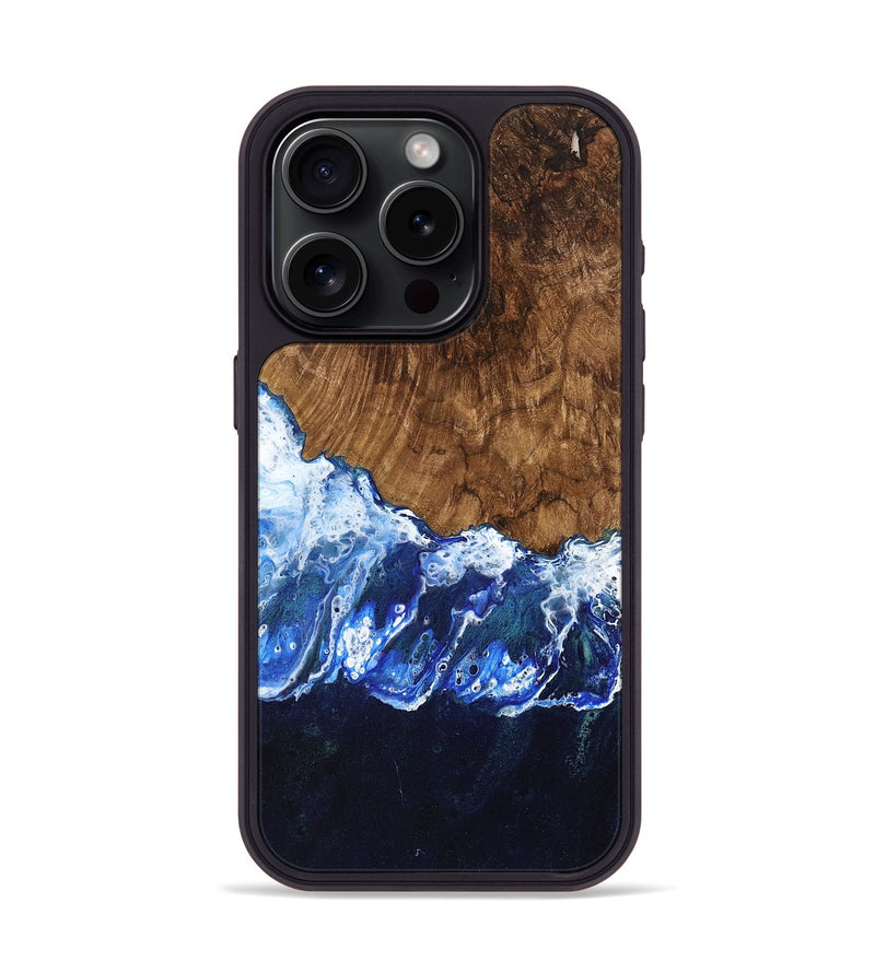 iPhone 15 Pro Wood Phone Case - Ethelyn (Coastal, 742075)