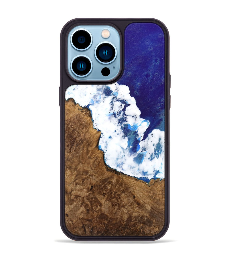 iPhone 14 Pro Max Wood Phone Case - Charman (Coastal, 742079)