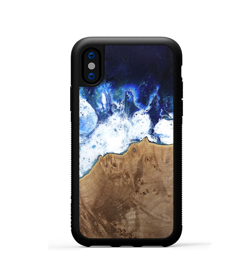 iPhone Xs Wood Phone Case - Ardie (Coastal, 742080)