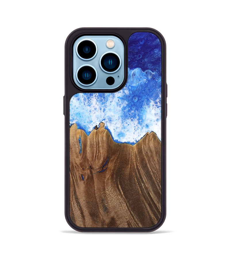 iPhone 14 Pro Wood Phone Case - Marge (Coastal, 742081)