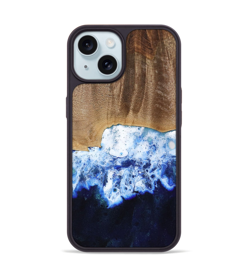 iPhone 15 Wood Phone Case - Krysta (Coastal, 742083)