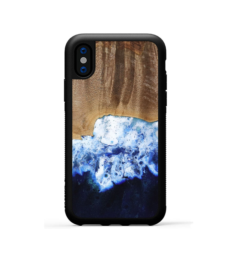 iPhone Xs Wood Phone Case - Krysta (Coastal, 742083)