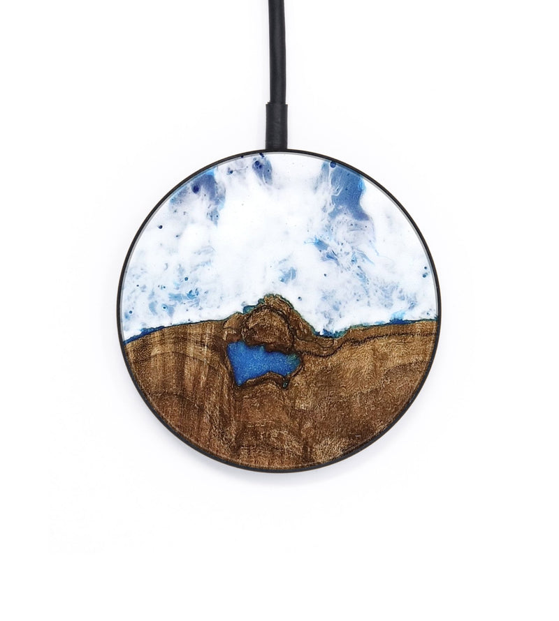 Circle Wood Wireless Charger - Tessa (Coastal, 742084)