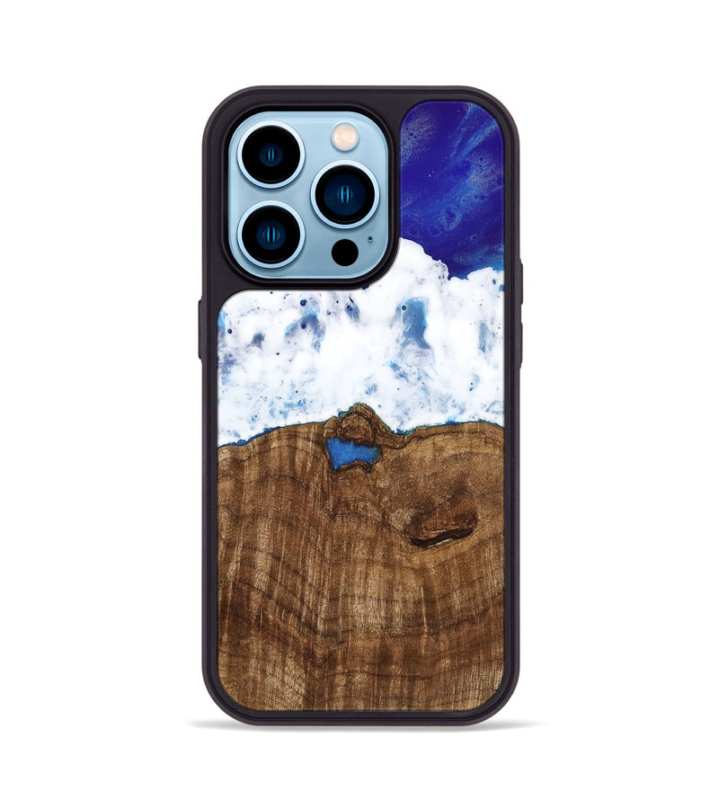 iPhone 14 Pro Wood Phone Case - Tessa (Coastal, 742084)