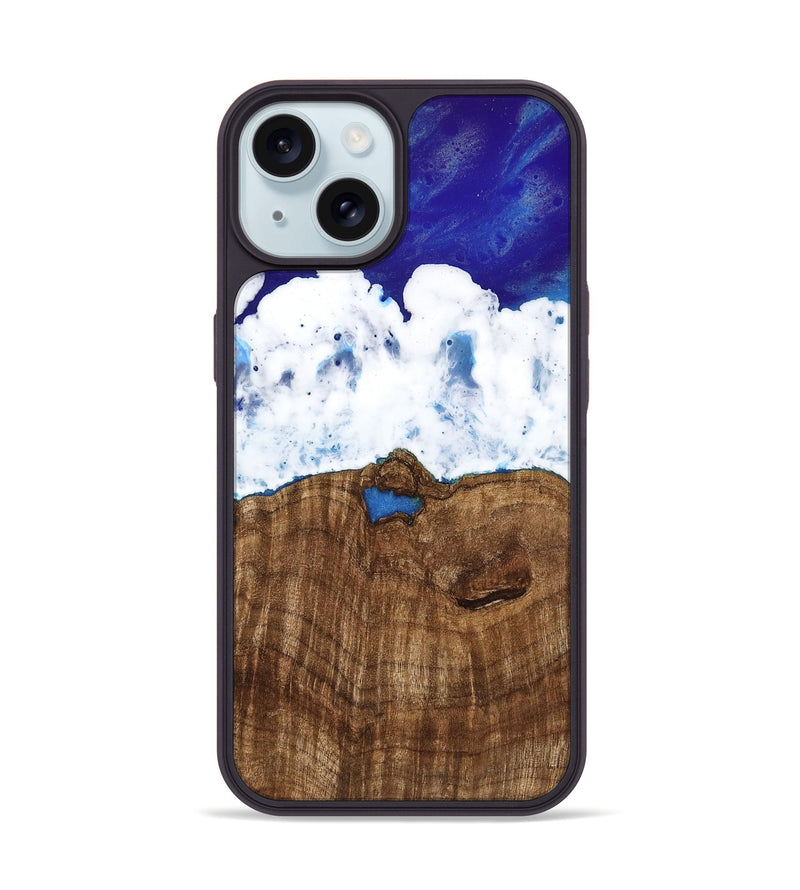 iPhone 15 Wood Phone Case - Tessa (Coastal, 742084)