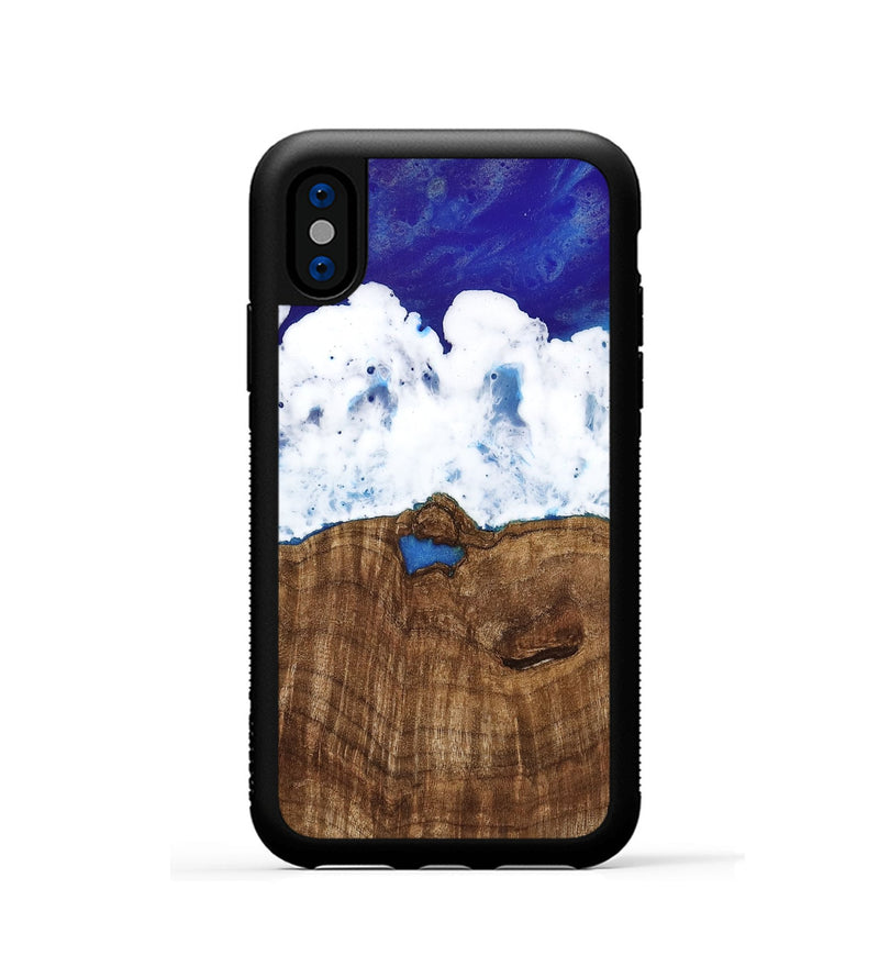 iPhone Xs Wood Phone Case - Tessa (Coastal, 742084)