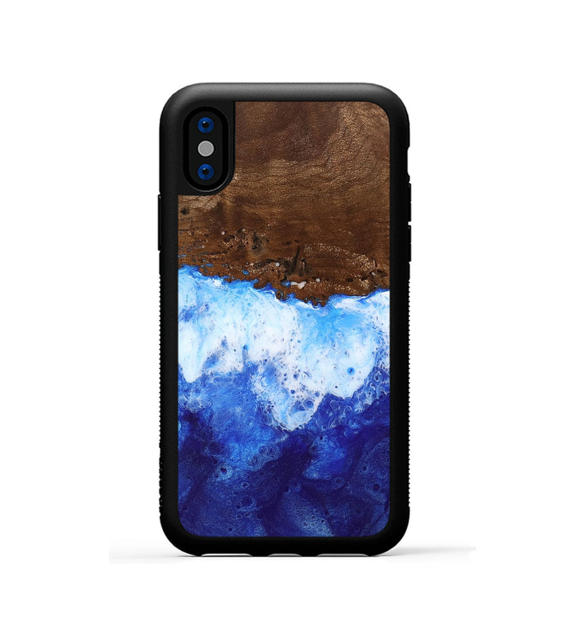 iPhone Xs Wood Phone Case - Aila (Coastal, 742087)