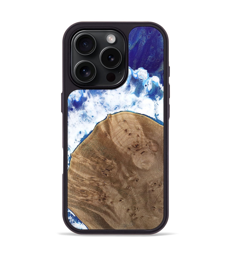 iPhone 16 Pro Wood Phone Case - Tomika (Coastal, 742090)