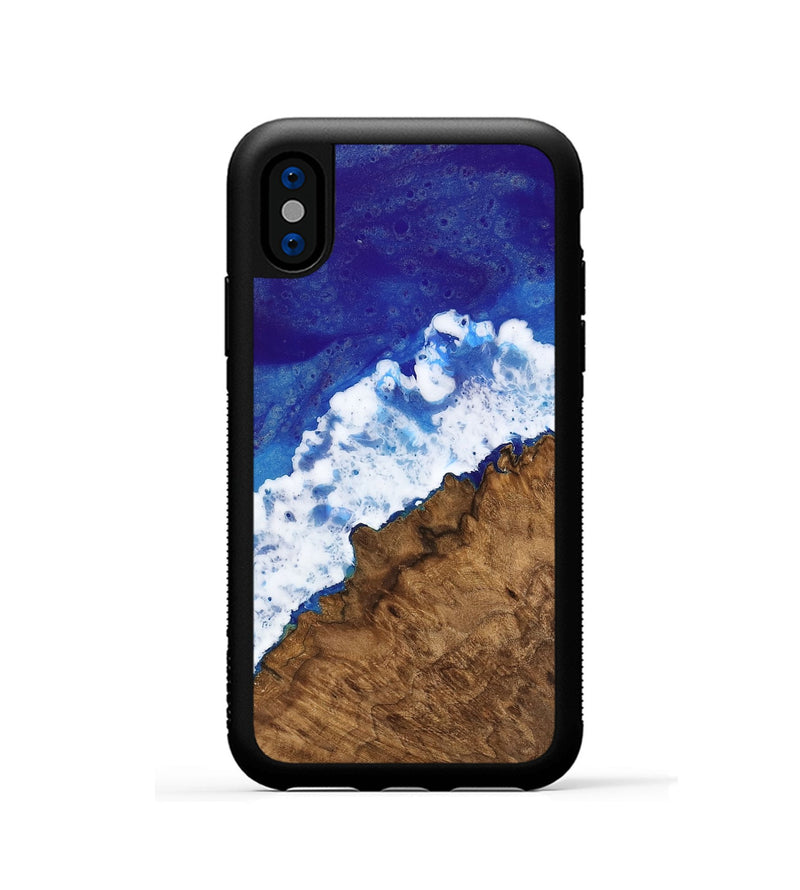 iPhone Xs Wood Phone Case - Celisse (Coastal, 742093)