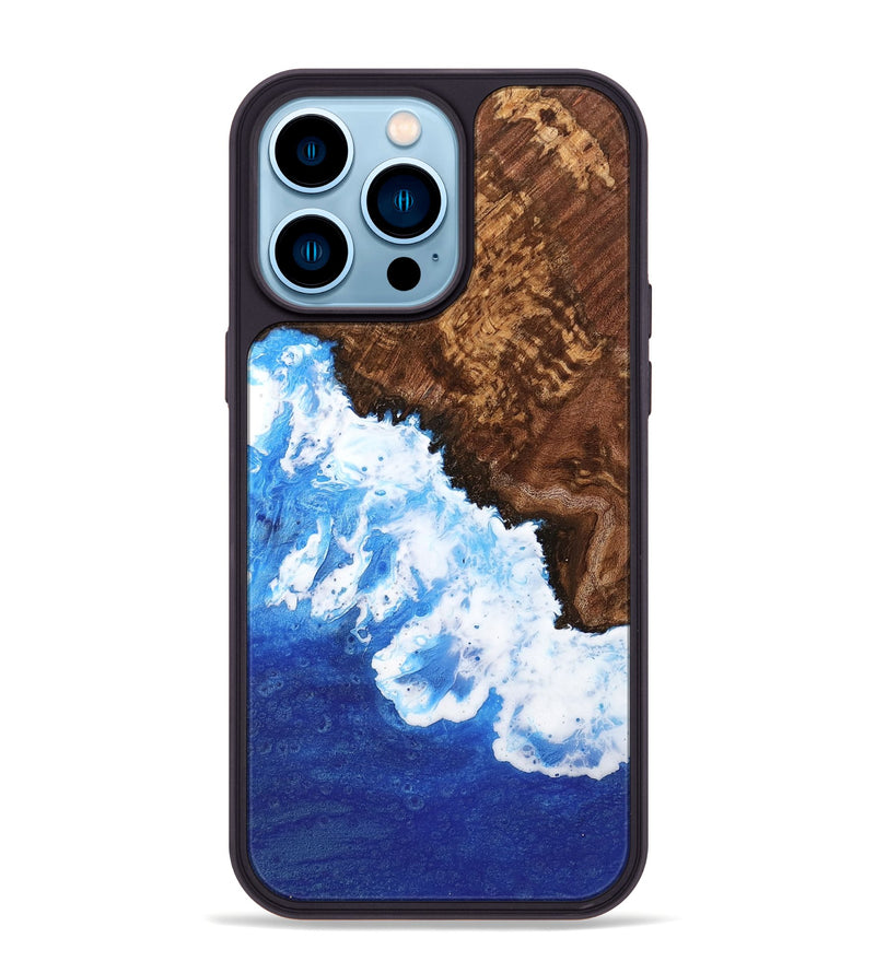 iPhone 14 Pro Max Wood Phone Case - Ioana (Coastal, 742099)