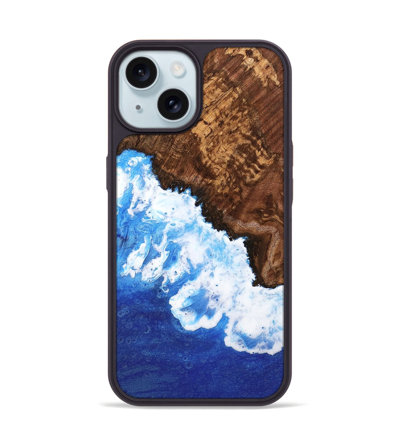 iPhone 15 Wood Phone Case - Ioana (Coastal, 742099)