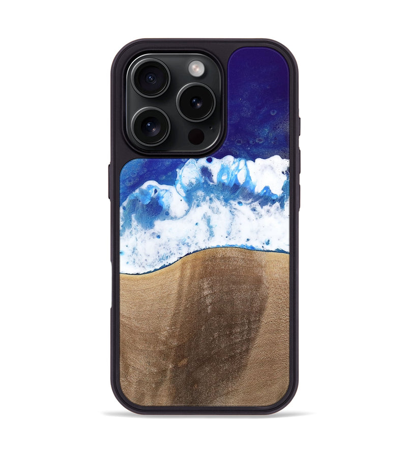 iPhone 16 Pro Wood Phone Case - Darcie (Coastal, 742103)