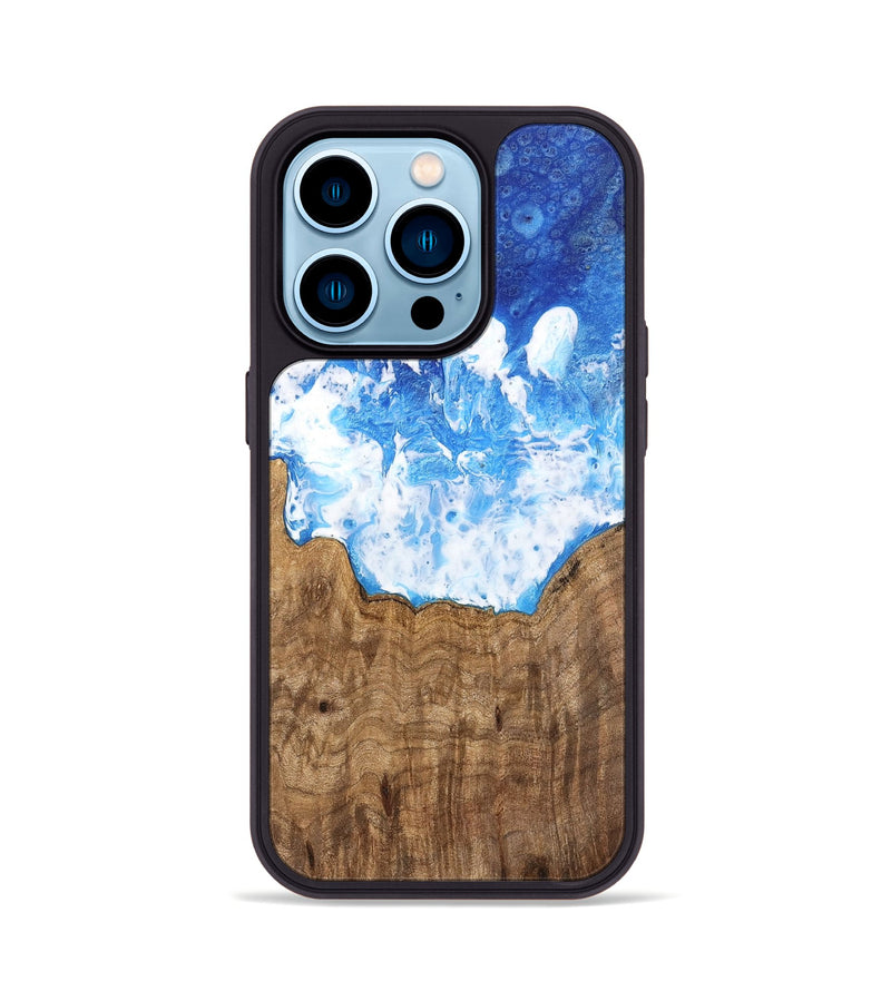 iPhone 14 Pro Wood Phone Case - Almeria (Coastal, 742106)